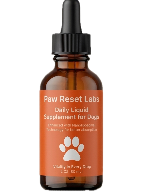 PawReset Labs — Daily Liquid Longevity Drops for Dogs