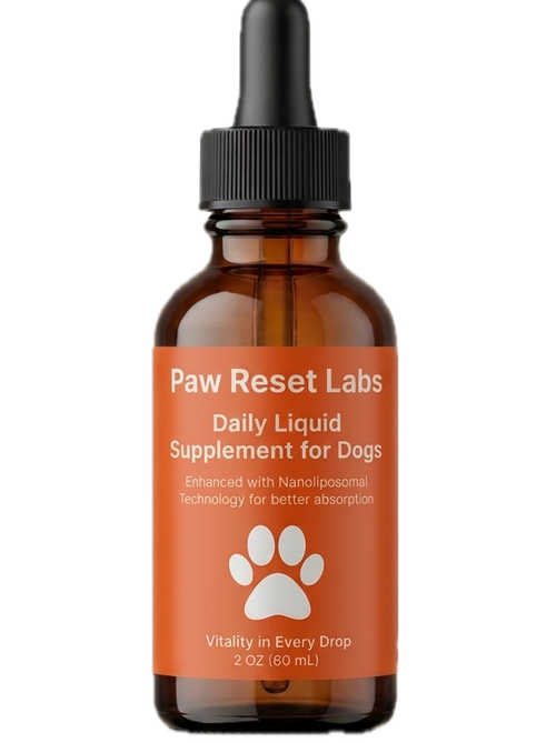 PawReset Labs — Daily Liquid Longevity Drops for Dogs