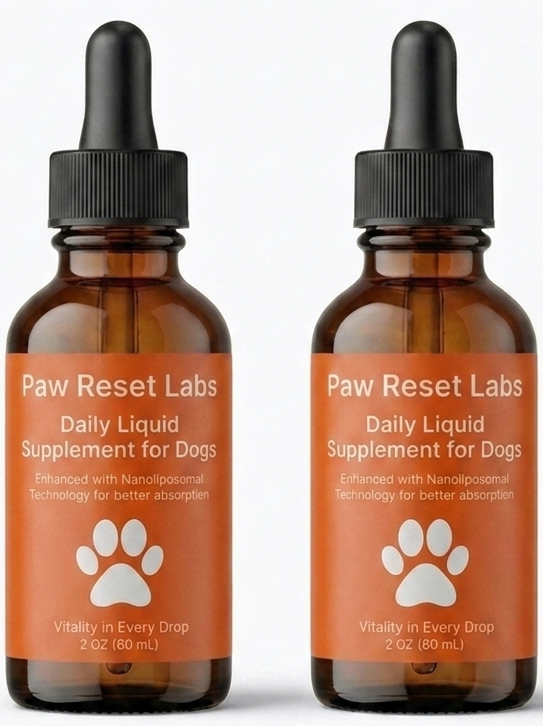 PawReset Labs — Daily Liquid Longevity Drops for Dogs